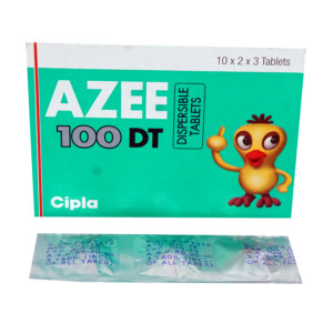 Azee DT 100 mg Tablet