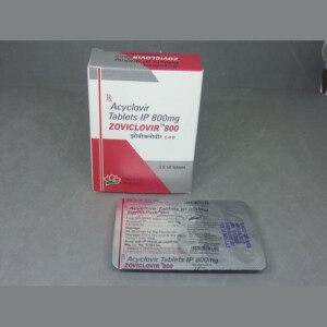 Acyclovir 800 mg Tablet (Zoviclovir)