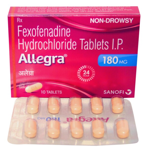 Allegra 180 mg Tablet