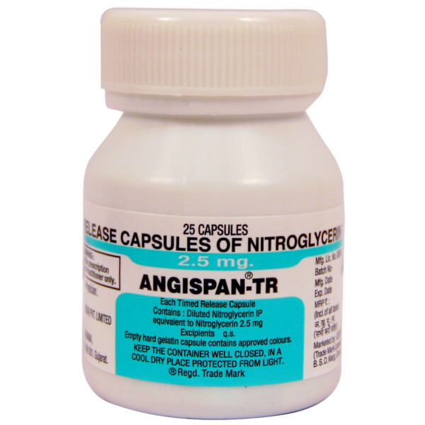 Angispan TR 2.5 mg Capsule