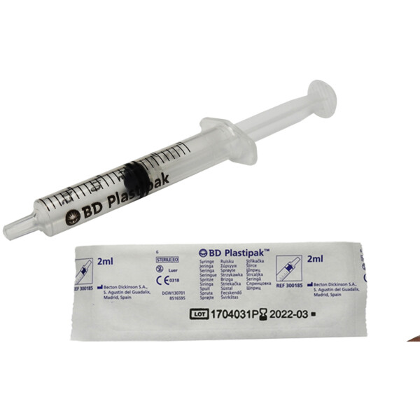 BD Plastipak Syringe With Needle (2ml)