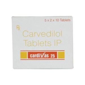 Cardivas 25 mg Tablet