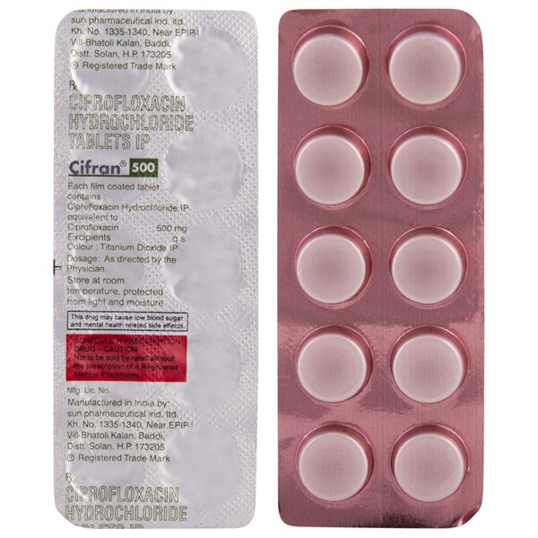 Cifran 500 mg Tablet