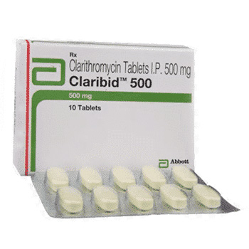 Claribid 500 mg Tablet