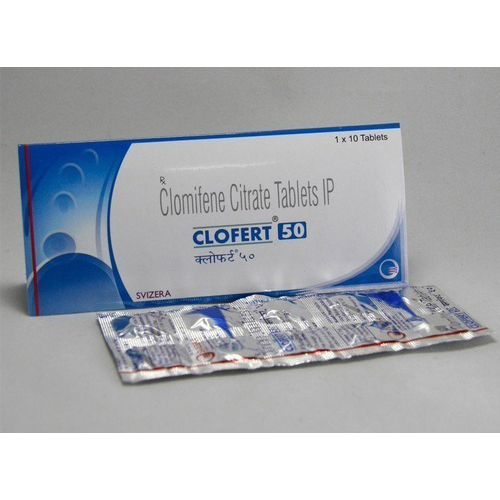 Clofert 50 mg Tablet