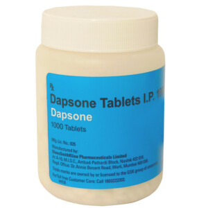 Dapsone 100 mg Tablet