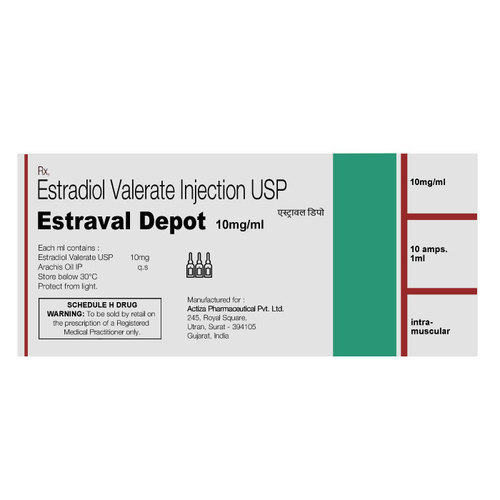 Estradiol Valerate 10mg Injection