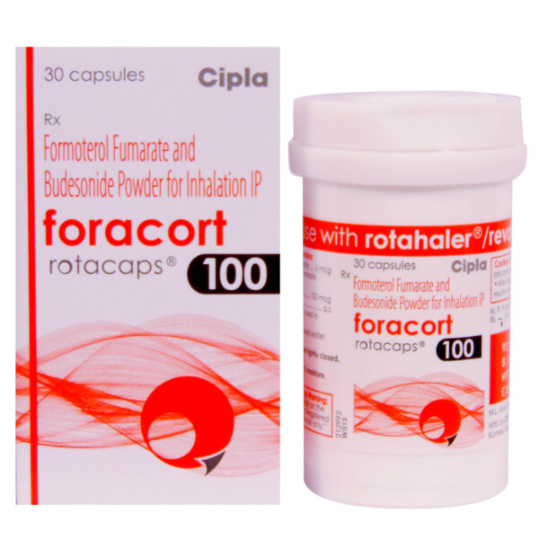 Foracort Rotacaps 100