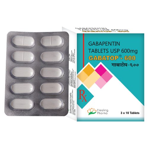 Gabapentin 600 mg Tablet (Gabatop)