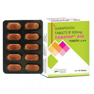Gabapentin 800 mg Tablet (Gabatop)