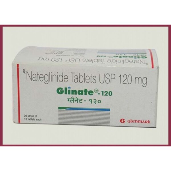 Glinate 120 mg Tablet