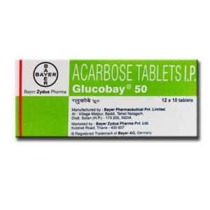 Glucobay 50 mg Tablet