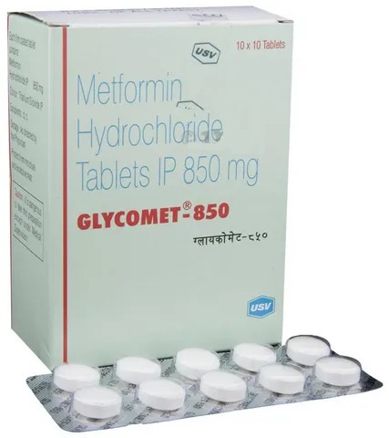 Glycomet 850 mg Tablet