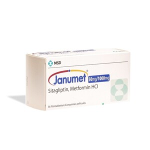Janumet 50mg/1000mg Tablet