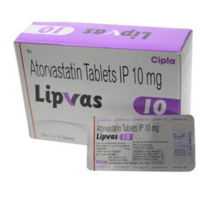 Lipvas 10 mg Tablet