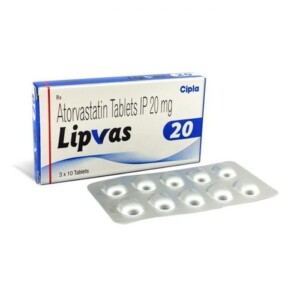 Lipvas 20 mg Tablet