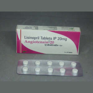 Lisinopril 20 mg Tablets Angiotensin