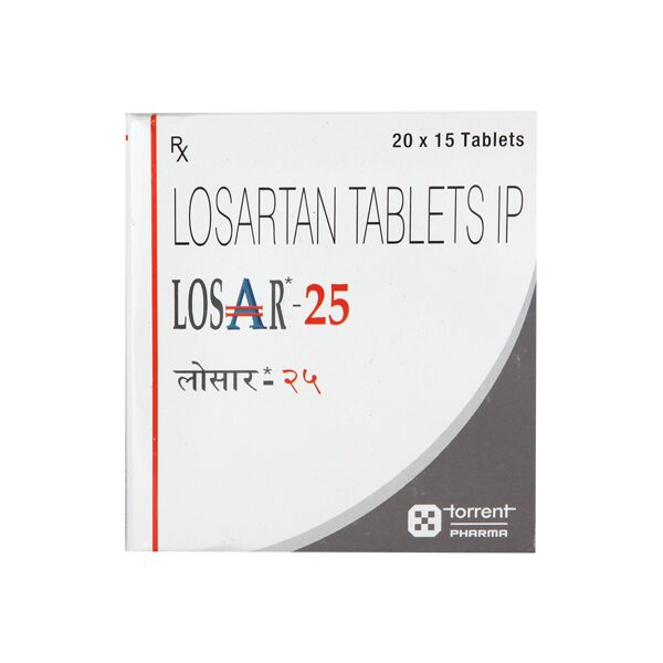 Losar-25-mg-Tablet.bmp Losar 25 mg Tablet