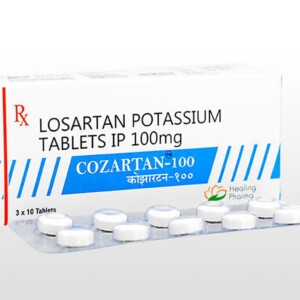 Losartan 100 mg Tablet (Cozartan)