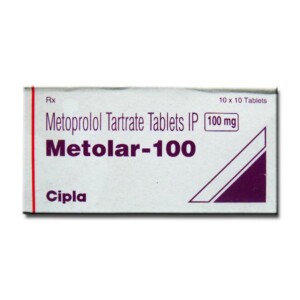 Metolar 100 mg Tablet
