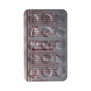 Metolar 50 mg Tablet