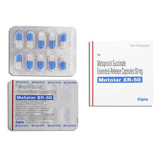 Metolar XR 50 mg Capsule