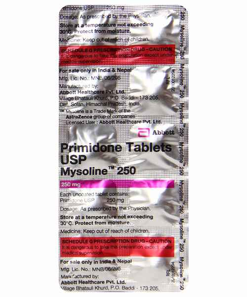 Mysoline 250 mg Tablet