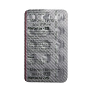 Metolar 25 mg Tablet