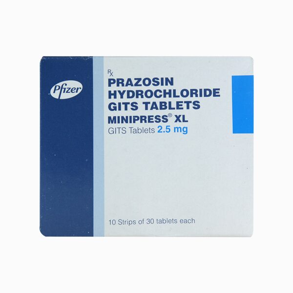 Minipress XL 2.5 mg Tablet Minipress XL 2.5 mg Tablet