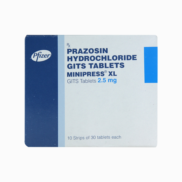 Minipress XL 2.5 mg Tablet