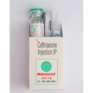 Monocef 500 mg Injection
