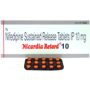Nicardia Retard 10 mg Tablet