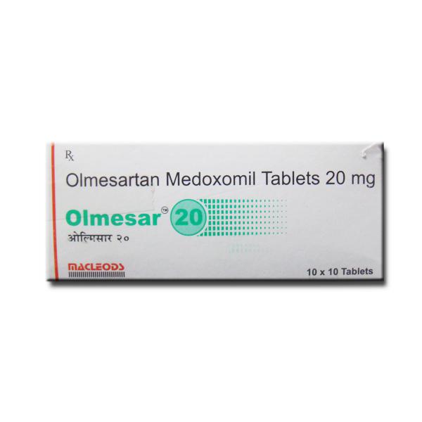 Olmesar 20 mg Tablet