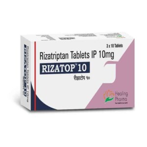 Rizatriptan 10 mg Tablet (Rizatop)