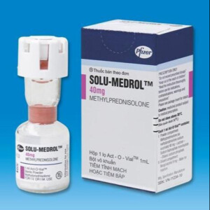 Solu Medrol 40 mg Injection 1 ml