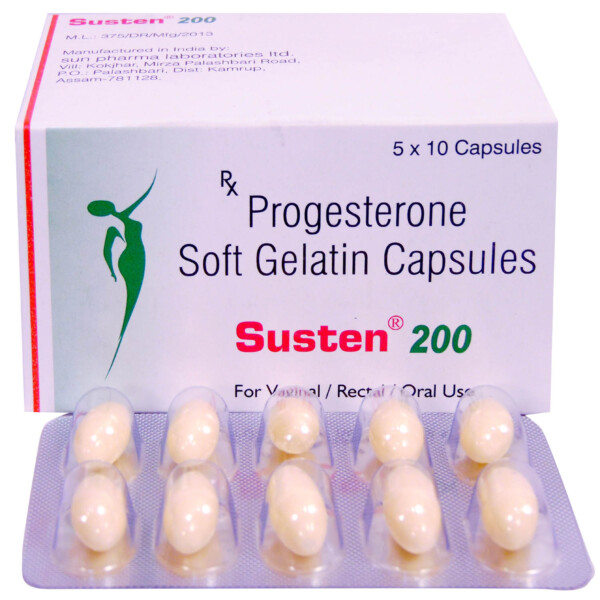 Susten 200 mg Soft Gelatin Capsules