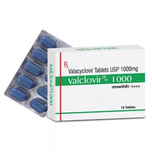 Valacyclovir 1000 mg Tablet (Valclovir)