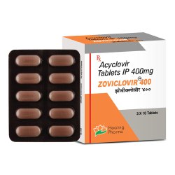 Acyclovir 400 mg Tablet (Zoviclovir)