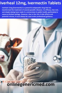 Iverheal 12mg Ivermectin Tablets