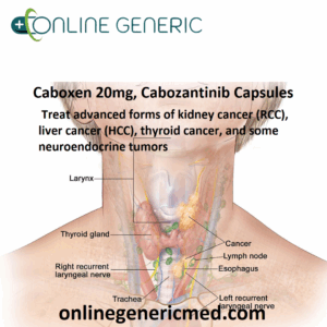 Caboxen 20mg, Cabozantinib Capsules