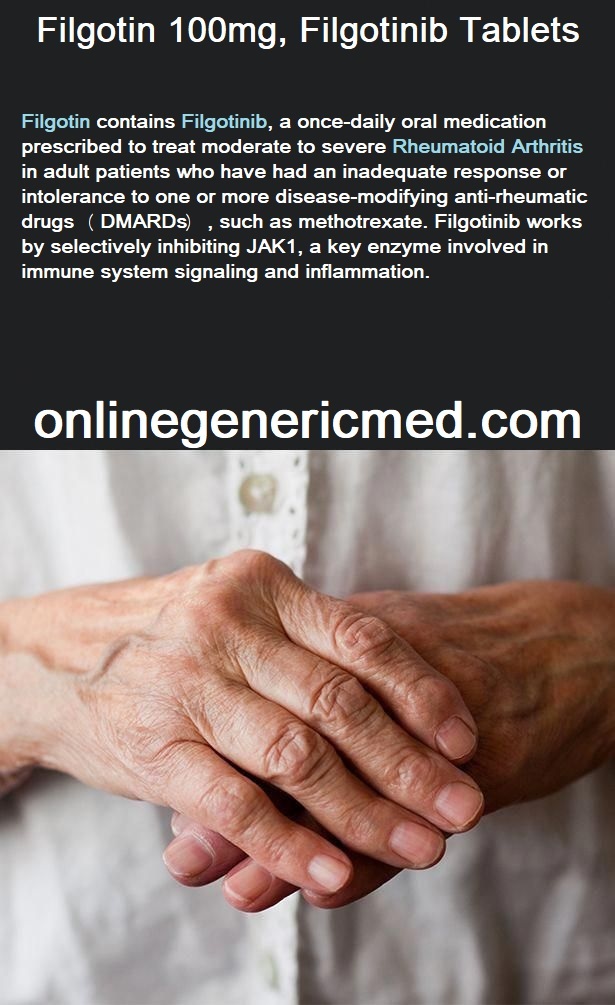 Filgotin 100mg, Filgotinib Tablets