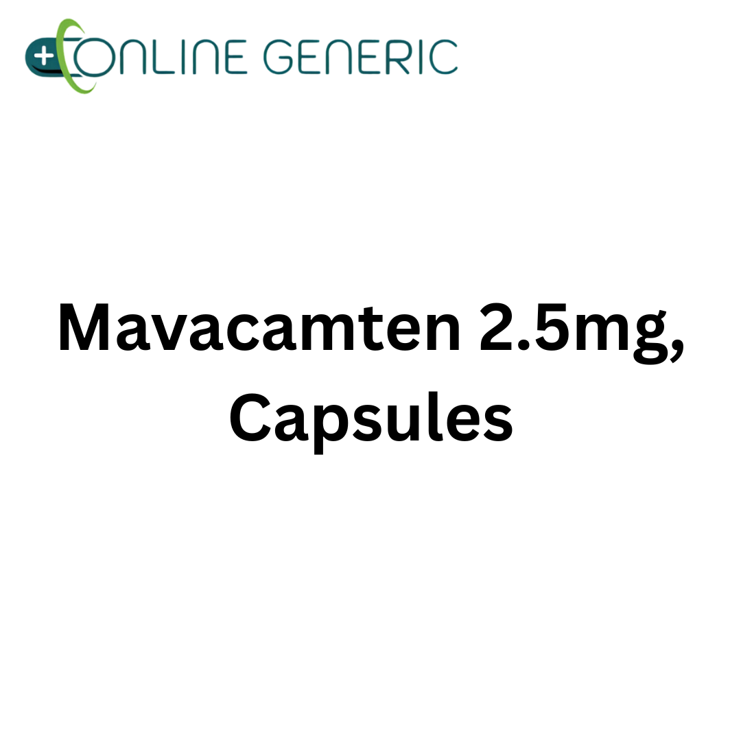 LuciMava 2.5mg, Mavacamten Capsules LuciMava 2.5mg, Mavacamten Capsules