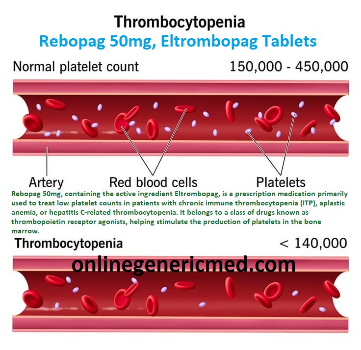 Rebopag 50mg, (Eltrombopag)