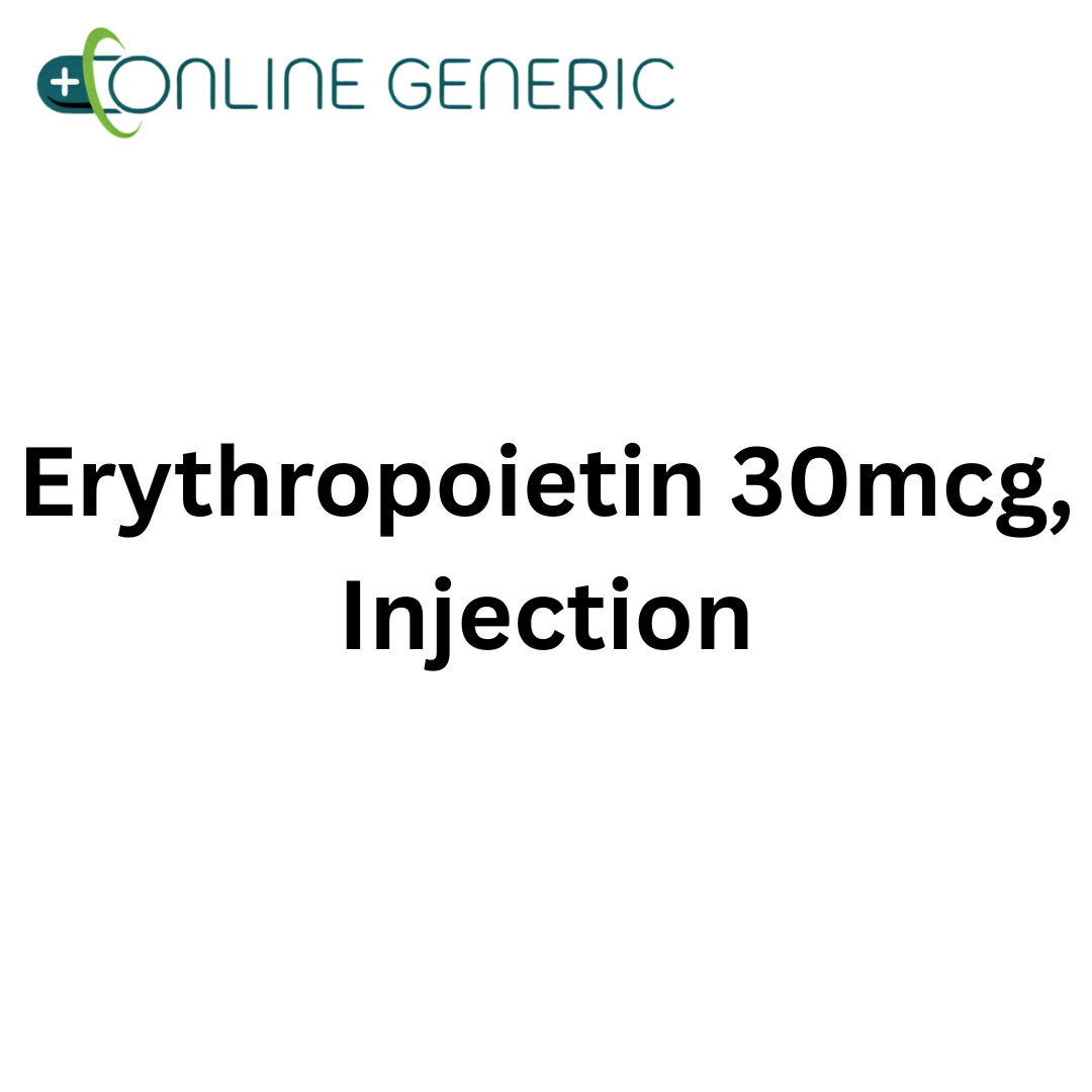 Erypeg 30mcg, Erythropoietin Injection Erypeg 30mcg, Erythropoietin Injection
