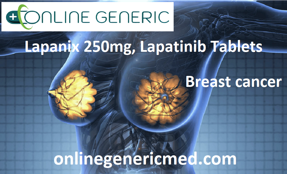 Lapanix 250mg, Lapatinib Tablets