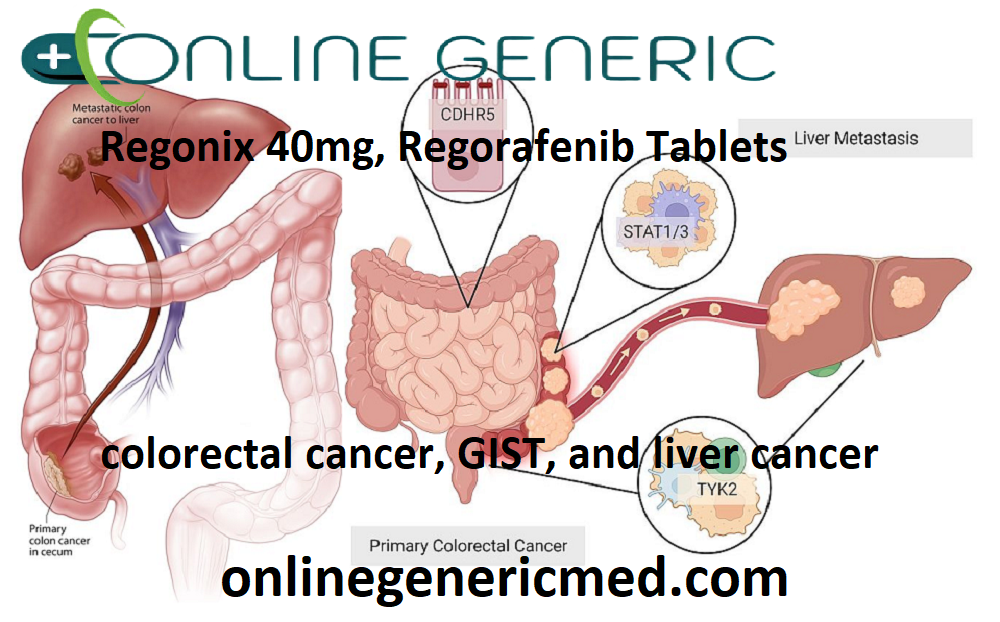 Regonix 40mg, Regorafenib Tablets