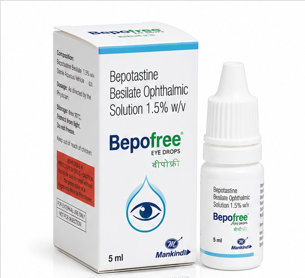 Bepofree Bepofree Drop 5ML Eye Drops for Allergic Conjunctivitis