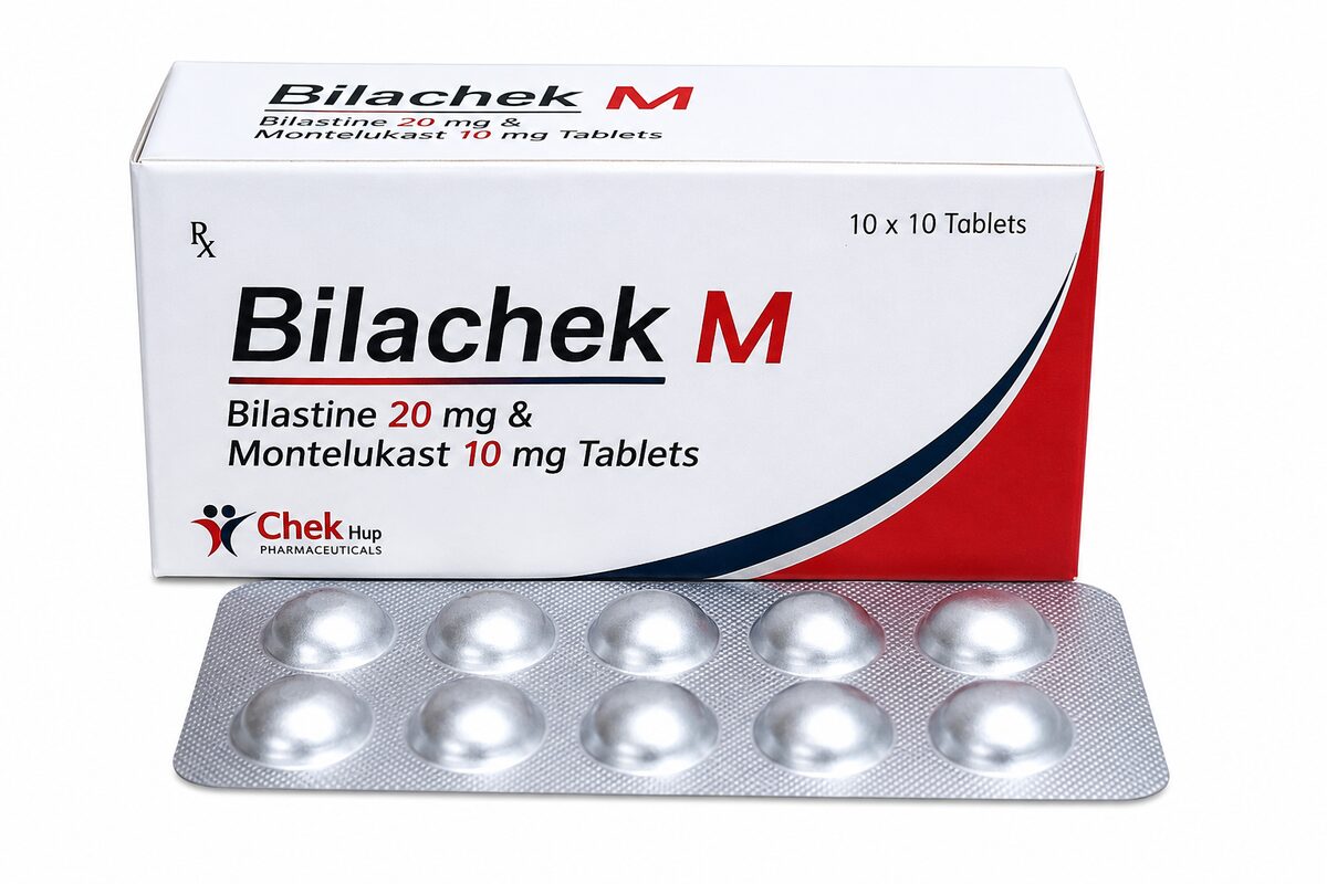 bilachek Bilachek M Tablet Bilastine 20mg Montelukast 10mg Product Pack