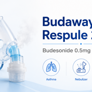 Budaways 0.5 Respule 2ML Budesonide Nebulizer Suspension