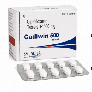 Cadiwin 500 Tablet (Ciprofloxacin 500mg) – Antibiotic Medicine for Bacterial Infections